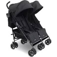 My Babiie Pushchairs My Babiie MB12 Double Black