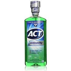 ACT anticavity fluoride mouthwash mint 18 of 3packaging may vary Green