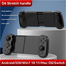 Game Controllers Maxpower Black D6 Wireless Gamepad Stretching Extendable Gaming Controller Bluetooth