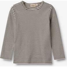 Svarte Bluser & Tunikaer Wheat Black Stripe Bluse Stig år/110