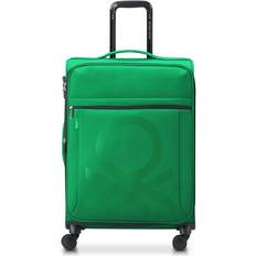 Equipajes Paris x Benetton Color Block Expandible 77L Verde Oscuro - Green