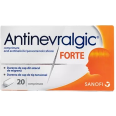 Antinevralgic Forte, 20 tbls, anti-inflammatory effect