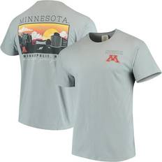 Image One Men's Gray Minnesota Golden Gophers Team Comfort Colors Campus Scenery T-shirt Gray