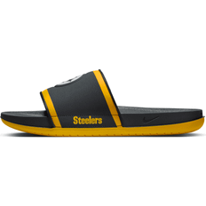 Laced - Men Slides Nike Men's Offcourt NFL Pittsburgh Steelers Slides in Grey, DD0547-002