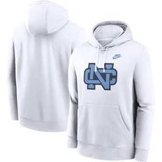 Jackets & Sweaters on sale Men's Nike White North Carolina Tar Heels Legacy Logo Club Fleece Pullover Hoodie