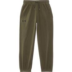 Boys - Green Pants Under Armour Boys' Hundo Fleece Joggers Marine