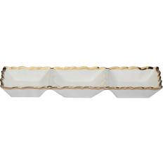 Polished Serving Platters & Trays Certified International Regency Gold Serving Tray