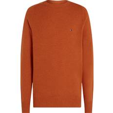 Orange - Striktrøjer Sweatere Tommy Hilfiger Crew Neck Lambswool Orange