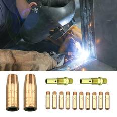 Tomtop Jms MIG Svetsmaskin Tillbehör Kit 0,035'' Munstycken
