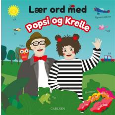 Lær ord med Popsi og Krelle Bog, Papbog, Dansk