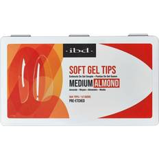IBD Clear Soft Gel Tips - Medium Almond