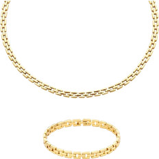 Damen - Vergoldet Schmucksets Parte Di Me Sorprendimi Necklace And Bracelet Giftset - Gold