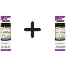 Natures Answer 2 x 100% Pure Tea Tree & Spearmint Organic Blend Essential Oil 15 ml