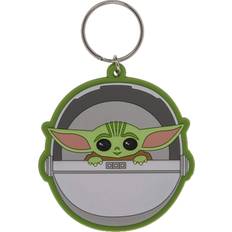 The Mandalorian The Child Keyring - Grey/Green