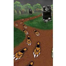 Halloween Decals & Wall Decorations Halloween monster feet werewolf footprints floor party decorations cheap bargain