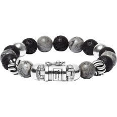 Silber - Unisex Armbänder Buddha To Buddha Spirit Bead Mix Bracelet - Silver/Multicolour