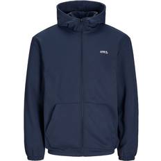 Tissu Performance Vêtements d'extérieur Jack&Jones Kapuzenjacke aus Funktionsmaterial blau