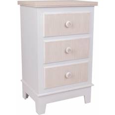 MDF Chest of Drawers Alexandra House Living Nightstand White Chest of Drawer