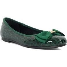 Platform Ballerinas Dune London 'Hopping' Ballet Pumps Green