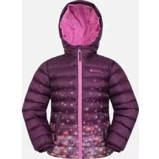 Purple Jackets Mountain warehouse Childrens/Kids Seasons Dandelions Padded Jacket Purple years