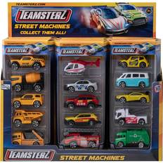 Pack of 5 Assorted Teamsterz Street Machines