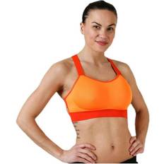 Löpning - Orange BH:ar Nike Breathe Bra Orange/Black