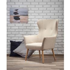 Halmar Lænestole Halmar COTTO Beige Lænestol
