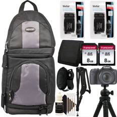 Camera Accessories Travel Bundle for Canon EOS M6 M6II M3 Rebel