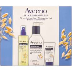 Aveeno Ansigtspleje Aveeno Skin Relief Gaveæske 300ml + + 75ml