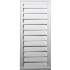 Roof Accessories Ekena Millwork W 30 Urethane Gable Vent Louver Non-Functional