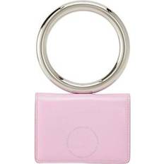 Wallets & Key Holders Ferragamo Micro Pouch Card Holder - Pink 0.