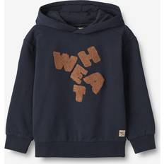 Wheat Piger Sweatshirts Wheat Hættetrøje Bertram navy