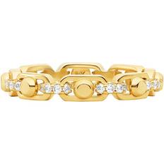 Michael Kors Bagues Michael Kors Bague pour femme ASTOR LINK MKC1740CZ710 925 Argent Jaune Doré