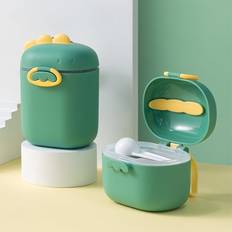 Silicone Baby Food Containers & Milk Powder Dispensers Shein pc Portable Baby Milk Powderfood Storage Container Sealed Moistureproof Large Capacity ml