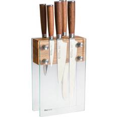 5 & Magnetic Glass block Nihon X50 Knife Set