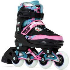 Rosa Inlines SFR Pixel Justerbar Inline Rullskridsko Pink