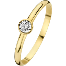 Solitairerings - Vrouw Ringen Isabel Bernard De La Paix Ring - Gold/Diamond