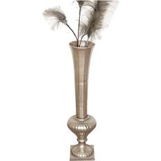 Floor vase Alexandra House Living Floor Silver Vase 72cm