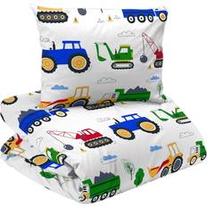 Redlunds Traktor 2-delar Påslakan Vit (210.1x150.1cm)