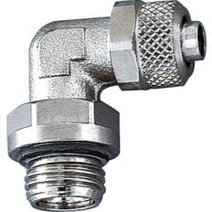 Riegler Riegler Winkel-Einschraubverschraubung, drehbar, G 1/8 a. Schlauch 6/4