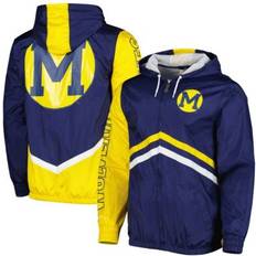Mitchell & Ness Herre Blå Windbreaker Jakke L