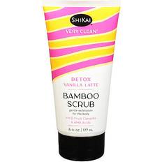 Skincare Shikai Very Clean Bamboo Scrub Detox Vanilla Latte