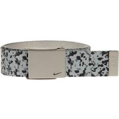 Golf - Gray Belts Nike Golf Ditsy Print Reversible Web Belt Dark Gray One