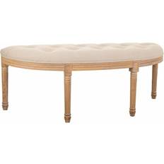 Møbler Alexandra House Living Gummitræ 45 x 48 x 125 cm Fodskammel