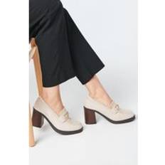 Faux Leather - Women Loafers Dorothy Perkins loafers womens casual flats