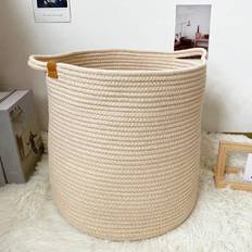 Shein pc Rope Woven Foldable Laundry Basket With Miscellaneous