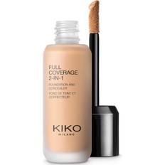 KIKO Milano Meikkivoiteet KIKO Milano Full Coverage 2-in-1 Foundation and Concealer 25ml (Various Shades) 50 Warm Rose