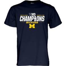 Blue 84 Men's Navy Michigan Wolverines 2023 Big Ten Football Conference Champions Locker Room T-Shirt