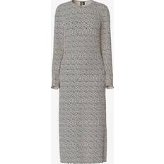 Midikjoler Pieces Pcflora Ls Midi Dress 4729146 Natural Leo
