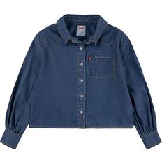 Hemden Levi's Girls Blue Chambray Shirt